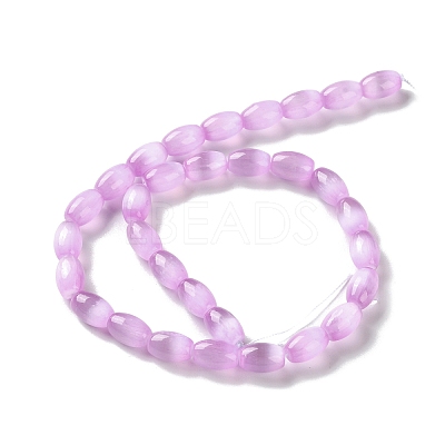 Macaron Color Natural Selenite Beads Strands X1-G-B102-A01-04-1