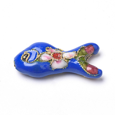 Handmade Cloisonne Beads X-CLB-S006-05-1