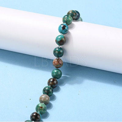 Natural Chrysocolla Beads Strands G-G010-16-1