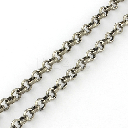 Iron Rolo Chains CH-J001-BL3.2-AS-1