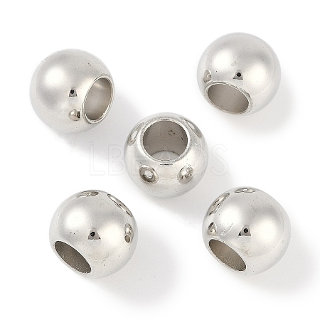 CCB Plastic Round Beads ALUM-U001-07B-12-1