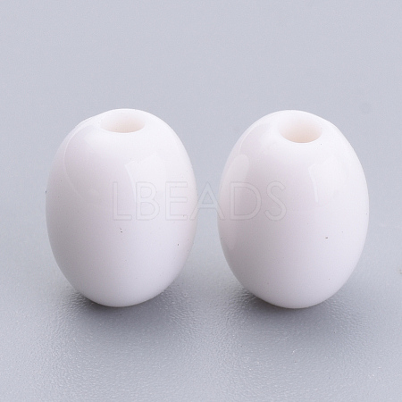 Opaque Acrylic Beads X-SACR-S300-08A-01-1