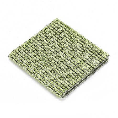 24 Rows Plastic Diamond Mesh Wrap Roll DIY-L049-05S-1