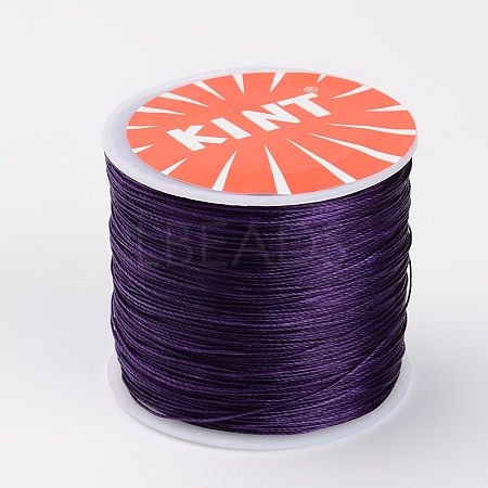 Round Waxed Polyester Cords YC-K002-0.5mm-06-1