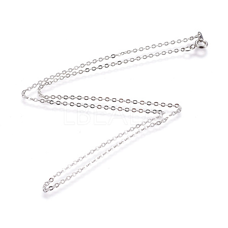 Brass Cable Chain Necklaces SW028-NF-1