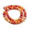 Natural Dyed Yellow Jade Beads Strands G-Q160-A01-01C-3