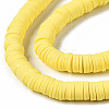 Handmade Polymer Clay Beads Strands CLAY-R089-8mm-126-2