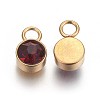 Glass Rhinestone Charms STAS-F189-B09-2