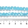 Imitation Jade Glass Beads Stands EGLA-A035-J6mm-B04-5