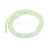 Natural Prehnite Beads Strands G-E411-25-2mm-2