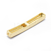 Rack Plating Brass Beads KK-O125-17G-2