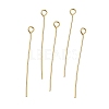 Brass Eye Pins KK-H502-02F-G-1