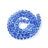 Glass Beads Strands EGLA-A044-T8mm-D14-3
