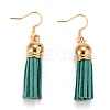 Faux Suede Tassel Earrings EJEW-JE04397-2