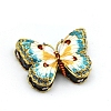 Butterfly Alloy Enamel Jewelry Storage Box PW-WG32299-01-1