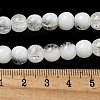 Crackle Glass Beads X1-GLAA-U001-8mm-07-4