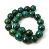 Synthetic Chrysocolla Strands G-C211-18mm-1-2