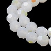Imitation Jade Glass Beads Strands EGLA-A035-J8mm-L05-3