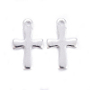 Stainless Steel Cross Charms X-STAS-M037-14S-1
