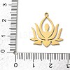 Yoga 201 Stainless Steel Pendants STAS-B136-14G-3