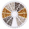 1 Box 3 Color Column Brass Crimp Beads for Jewelry Making Size 1.5~2x1.5~2mm KK-PH0009-02-B-1