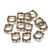 Tibetan Style Alloy Bead Frames LS-TIBEB-6761-AB-LF-1