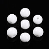 Opaque Solid Color Glass Beads X1-GLAA-N007-6mm-A02-1
