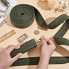 5 Yards Polycotton Ribbon OCOR-WH0078-169A-3