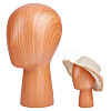 Head Shaped Wood Hat Display Racks AJEW-WH0816-102-1