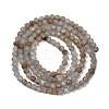 Natural Angelite Beads Strands G-RM2025-B36-3mm-3