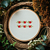 4 Sheets 11.6x8.2 Inch Stick and Stitch Embroidery Patterns DIY-WH0455-139-4