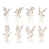3 Sets 201 Stainless Steel Bookmarks STAS-DR0001-09B-1
