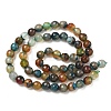 Natural Agate Beads Strands G-C082-A01-64-4