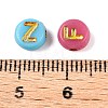 Plating Acrylic Beads PACR-T017-02M-4