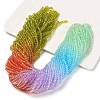 Transparent Painted Glass Beads Strands LS-DGLA-A034-T3mm-A12-1