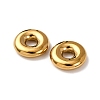 304 Stainless Steel European Beads STAS-D383-01B-G-2