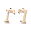 304 Stainless Steel Charms STAS-L263-06G-2