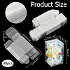 Transparent Plastic PVC Box Gift Packaging CON-WH0085-85A-2