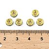 Brass Rhinestone Spacer Beads RB-A014-Z6mm-03G-4