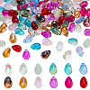 120Pcs 12 Colors Transparent Glass & Lampwork Beads Sets GGLA-GA0001-05-1