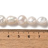 Natural Baroque Pearl Keshi Pearl Beads Strands PEAR-K004-33-10