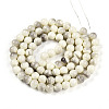 Baking Paint Glass Beads Strands DGLA-N013-10mm-02-2