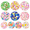 70G 10 Styles Handmade Polymer Clay Sprinkles Mix CLAY-SW0001-03B-1