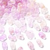 Gradient Color Transparent Frosted Acrylic Beads OACR-M023-06E-1