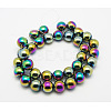 Non-Magnetic Synthetic Hematite Beads Strands G-D016-3-2