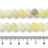 Natural New Jade Round Beads Strands G-O039-16-10mm-01-5