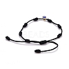 Adjustable Nylon Thread Charm Bracelets X-BJEW-JB06274-01-3