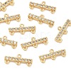 SHEGRACE Brass Micro Pave Pave Cubic Zirconia Chandelier Components Links XGRQ3D792-498G-1