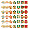42Pcs 7 Styles Alloy Enamel European Beads ENAM-GO0001-17-1