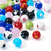 40Pcs 8 Colors Handmade Lampwork Beads LAMP-TA0001-54A-2